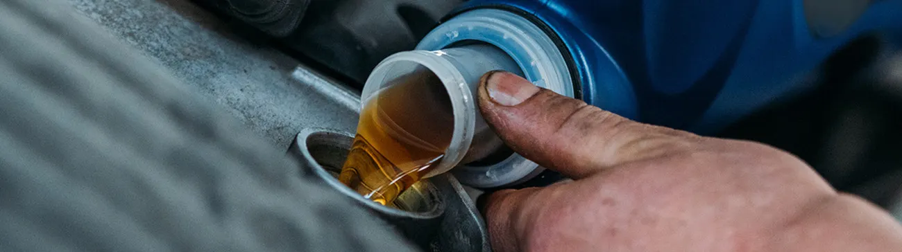 Cambio de aceite de motor